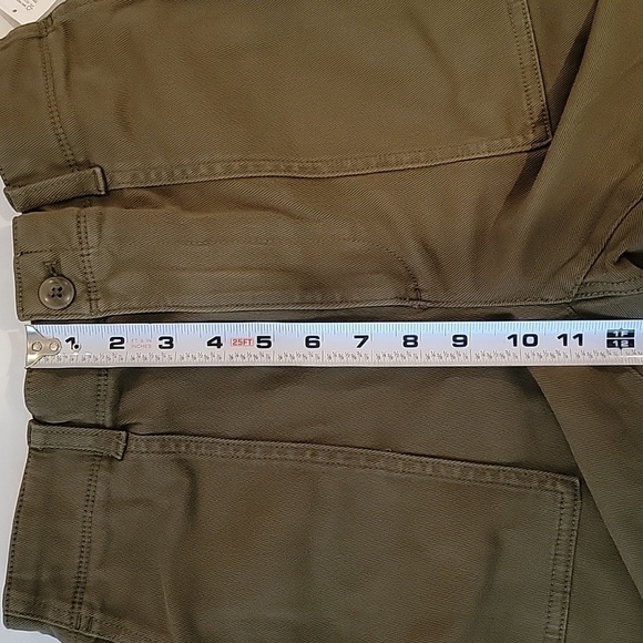 GAP CARGO Pants, Olive Color, Size 4 Petite, NWT. - Picture 6 of 7